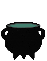 Halloween Clickhere Sticker