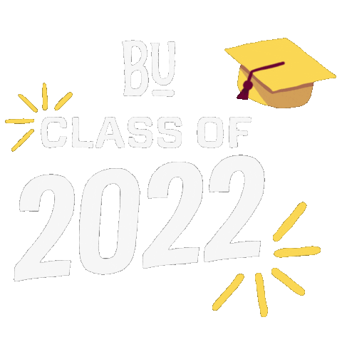 Graduation Grad Sticker by Bloomsburg University