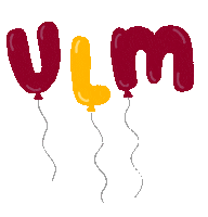 M Balloon Sticker by University of Louisiana Monroe