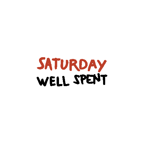 Weekend Saturdaywellspent Sticker by Indoestri Makerspace