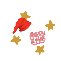 Merry Christmas Sticker by Dafne Yasmin Alvarez Sanchez