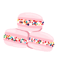 French Macarons Macaron Sticker by Kelsey Elizabeth