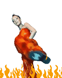 marina_official fire marina marinaofficial marinaofc Sticker