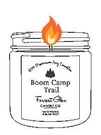 Forrestglencandleco candle soy candle fgcc forrestglencandleco Sticker