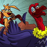 TY The Tasmanian Tiger Turkey Chase from TY4