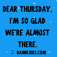 Happy Thursday Office Life GIF by Damnjobs