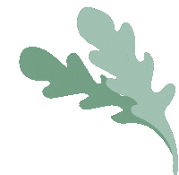 Leaves Boucles Sticker by La Belle Boucle