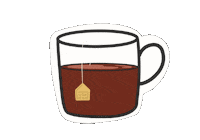 Winter Tea Sticker
