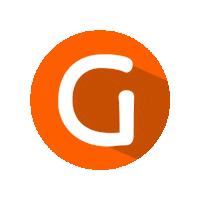 Orange Abc Sticker