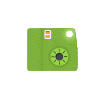Camera Polaroid Sticker by intertotal