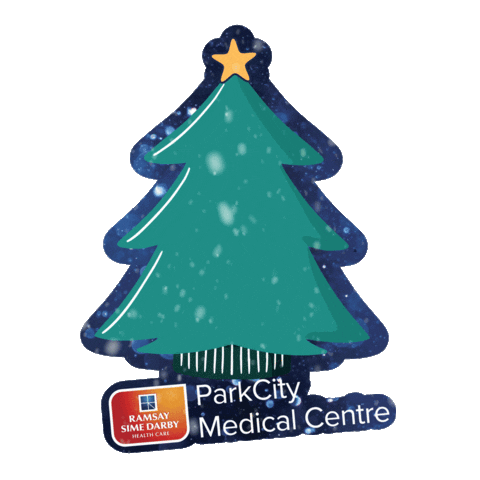 parkcitymedicalcentre christmas xmas newyear greeting Sticker