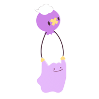 Ditto Sticker by Pokémon