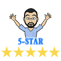 Five Star Sticker by Endobariatric