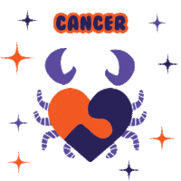 Jigglr cancer horoscope jigglrapp jigglrscope Sticker