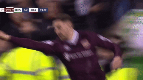 Hearts Fc Reaction GIF by Heart of Midlothian