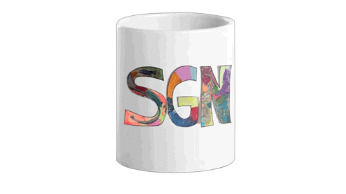 Cup Of Coffee Sticker by SomeGoodNews