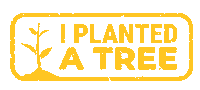 onetreeplanted patd sapling onetreeplanted one tree planted Sticker