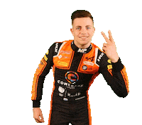 Racing Driver Sticker by Kas Haverkort