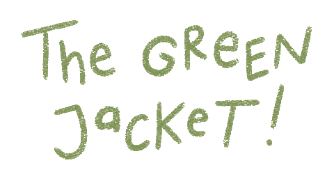 The Masters Golf Sticker by Catharina Stewart