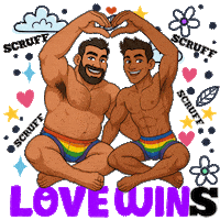 Gay Love Sticker by SCRUFF