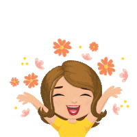 waxhaus happy fun flower wax Sticker