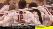 ncaasports ncaa volleyball stanford cardinal GIF