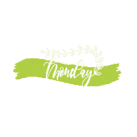 Day Monday Sticker