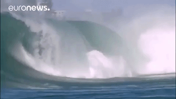 wave surf GIF by euronews