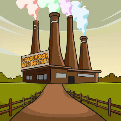 Having A Baby GIF by DoYouMoose