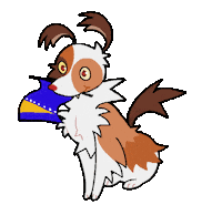 World Cup Dog Sticker