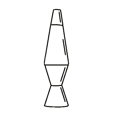 Lamp Lava Sticker