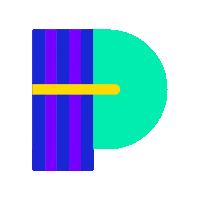 typography p Sticker by Zach Horst