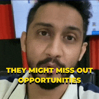 Miss Out GIF by Digital Pratik