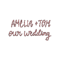 Wedding Sticker by dani samudio