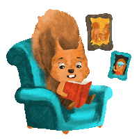 Book Thinking Sticker