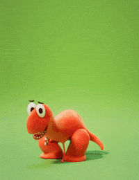 Excited Good Vibes GIF by Claynosaurz