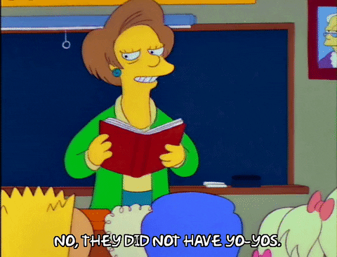 Season 3 Book GIF by The Simpsons