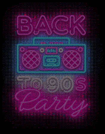 24mediagr giphygifmaker party 90s om GIF