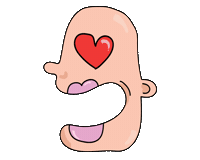 hungry in love Sticker by Sam Leighton-Dore