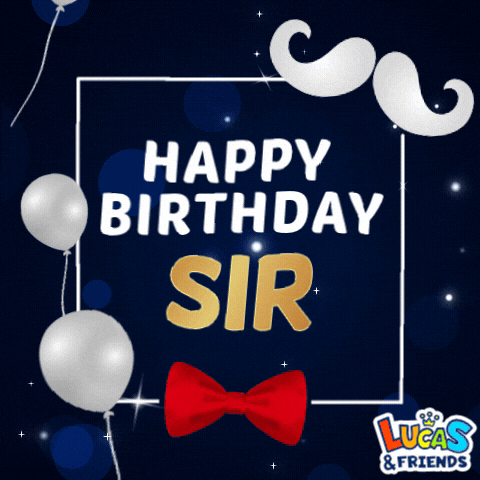 Happy Birthday GIF by Lucas and Friends by RV AppStudios