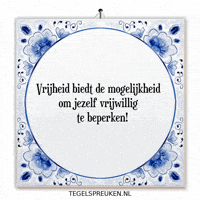 Rust Wijsheid GIF by Tegelspreuken.nl