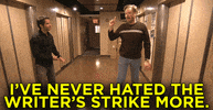 writers strike conan obrien GIF by Team Coco