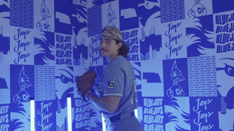 Creighton Bluejays Baseball GIF by Creighton University Athletics