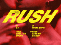 Troye Sivan Rush GIF by Universal Music Australia
