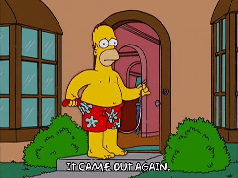 sad homer simpson GIF