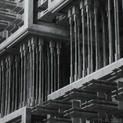 Black And White Art GIF by Pi-Slices