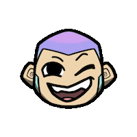 Wink Winking Sticker