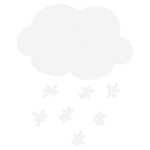 Snow Pastel Sticker