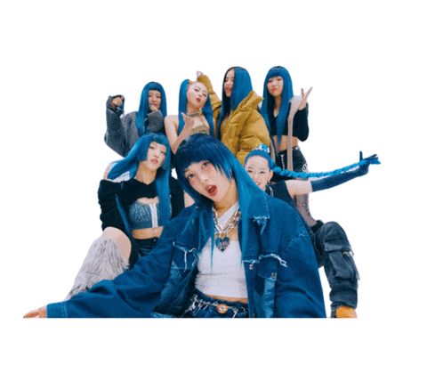 Shooting Star Maya Sticker by XG Official