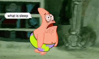 tired spongebob squarepants GIF